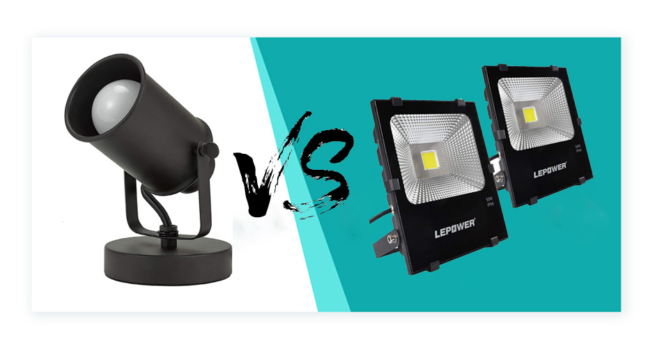 Floodlight VS Spotlights